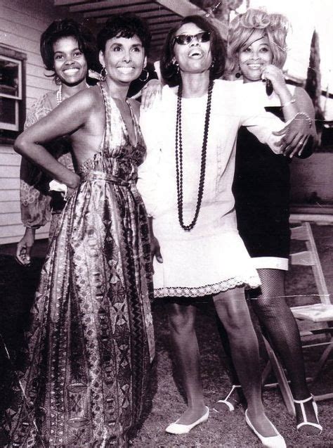 Lena Horne With My Mom And Aunts At A Backyard Party In Los Angeles