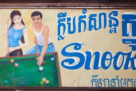 Hand Painted Shop Signs In Cambodia Behance