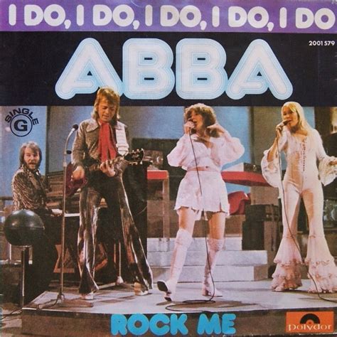 Abba I Do I Do I Do I Do I Do Rock Me 1975 Vinyl Discogs