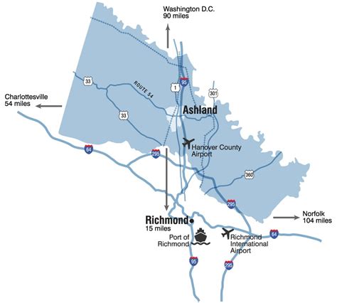Transportation And Infrastructure Hanover County Virginia Economic