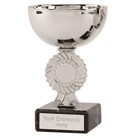 Rosette Silver Cup Trophy Award 475 Inch 12cm New 2019 Trophies