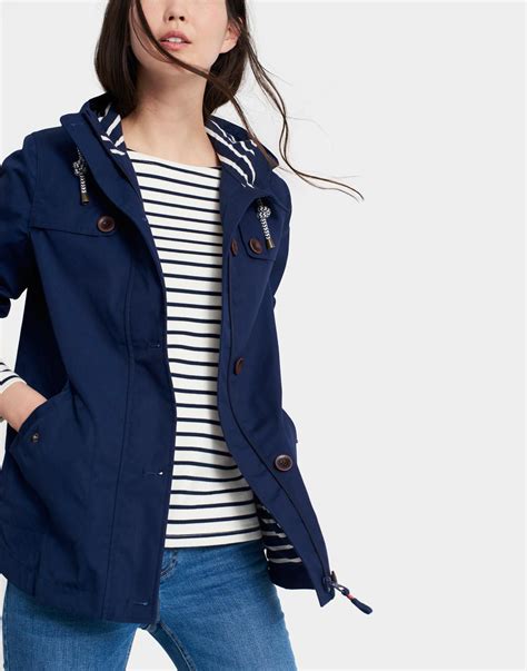 Coast French Navy Waterproof Jacket Joules Us Coats For Women