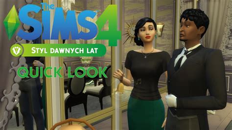 Quick Look The Sims 4 Akcesoria Styl Dawnych Lat Youtube
