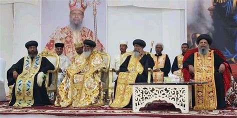 Hh Abune Mathias I Inaugurates The Ethiopian Orthodox Tewahedo Church