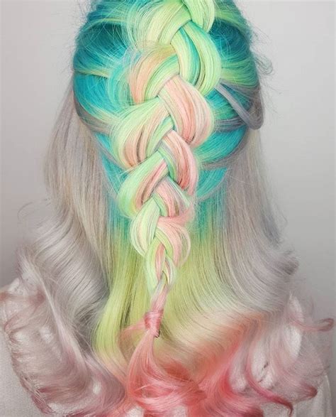 Multicolored Hair By Hairbymisskellyo Coloredhair Diy Hair Color
