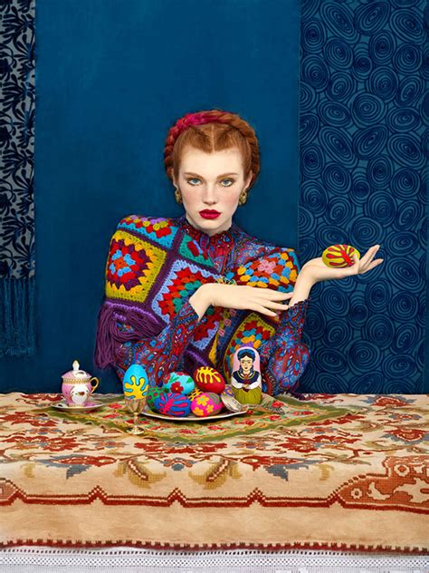 Vibrant Photos Pay Homage To Slavic Folklore Through High Fashion Portraits