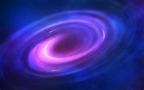 Wallpaper Simple Background Galaxy 3d Sky Blue Circle