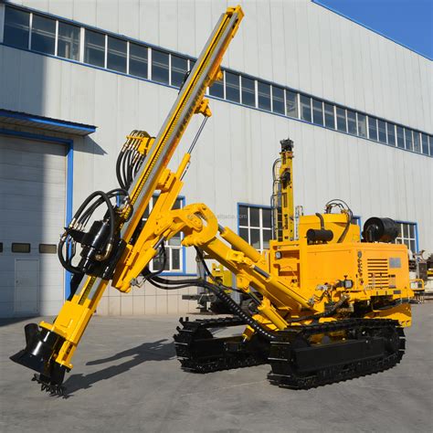 Jk Drilling Jk590c Crawler Hydraulic Dth Blast Hole Rock Drilling Rig Hydraulic Hard Rock