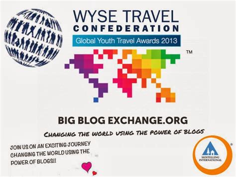 Hostelling Internationals The Big Blog Exchange Wins 1st Place For