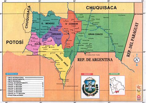 Departamento De Tarija Geografía Historia Literatura Educación De