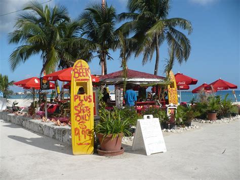 Beach Bar Junkanoo Beach In Nassau Bahamas Fun