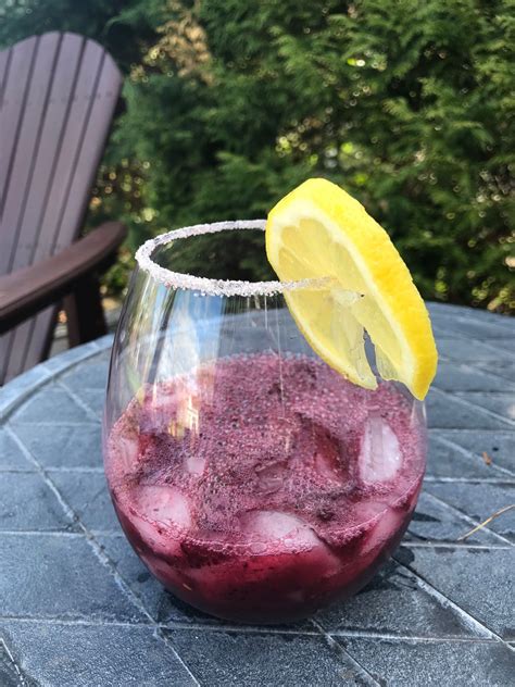 Keep Cool This Summer With This Big Betty Blackberry Lemon Margarita 1 1 2 Oz Tequila 1 Oz