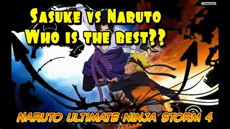 Sasuke Vs Narutonsuns4siapa Yang Terbaik Youtube