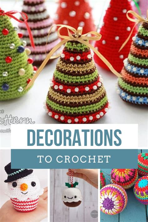 100 easy crochet christmas decorations {make some cute ornaments for your home } christmas