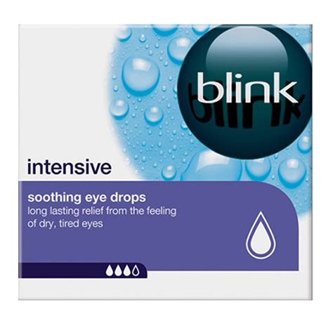 Blink Intensive Soothing Eye Dropssingle Doses Teahan Optometrists