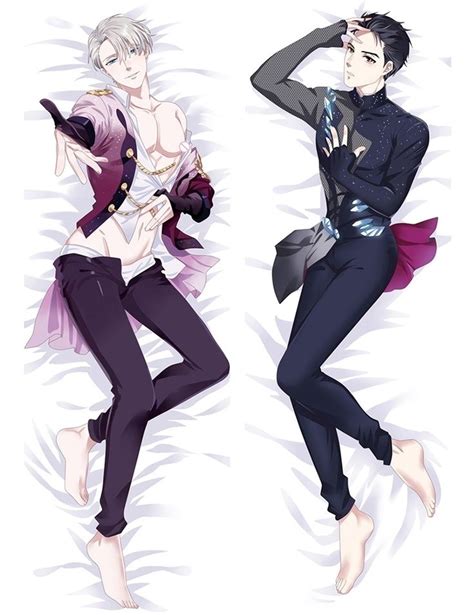 Japanese Anime Yuri On Ice Male Body Pillow Cover Case Pet