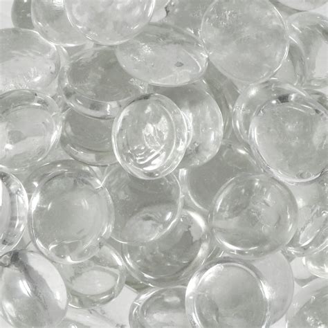 Vase Filler Clear Glass Accent Gems 14 Oz 3 Bags