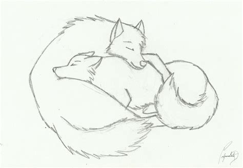Wells by deniseawells on deviantart. Cuddling Wolves Sketch by Informality1993 on DeviantArt