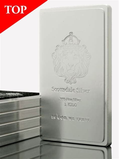 Scottsdale Kilo Stacker Silver Bar 1kg Buy Silver Malaysia