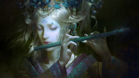 Wallpaper Fantasy Art Blue Underwater Mythology Color Darkness