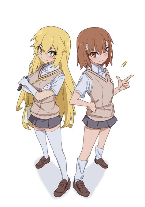 Misaka Mikoto And Shokuhou Misaki Toaru Majutsu No Index And More