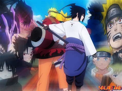 Naruto And Sasuke Naruto Shippuuden Wallpaper 22734189 Fanpop