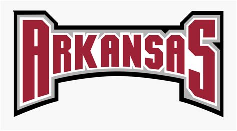 File Arkansas Text Logo Svg Svg Arkansas Razorbacks Logo