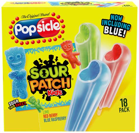 Popsicle Sour Patch Kids Ice Pops Shop Ice Cream At H E B