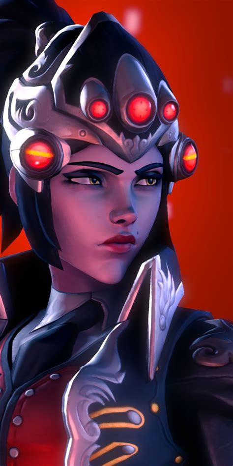 Vampyr Widow Maker Crossover Overwatch Artwork 1080x2160 Wallpaper