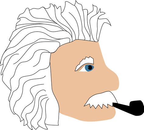 Download Free Photo Of Einstein Pipe Profile Scientist Old Man