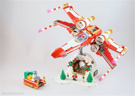 Lego® Employee T 4002019 Christmas X Wing Instructions To Build