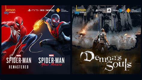 Now On Ps5 ‘demons Souls ‘spider Man Morales And ‘marvels Spider
