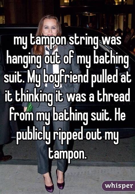 11 Ways You Are Using Tampons Wrong