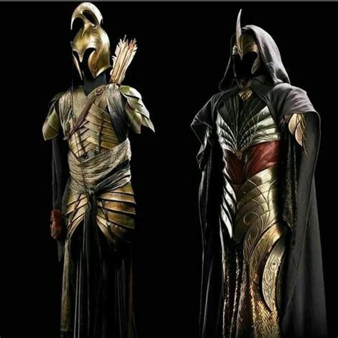 Noldor And Galadhrim Armor Awesome Armor Elf Armor Fantasy Armor
