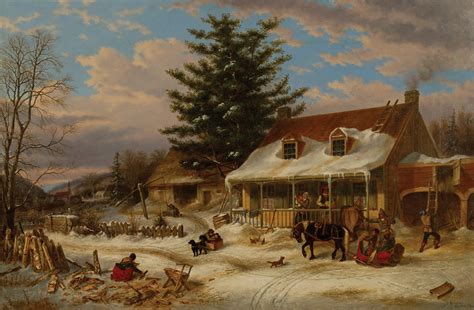 Winter Paintings From The 1800s Winter Paintings Of The Week