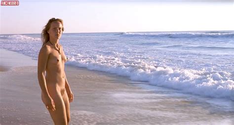 Naked Maya Gaugler In Under The Sand