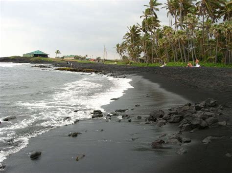 Punaluu Black Sand Beach Hawaii Times Of India Travel