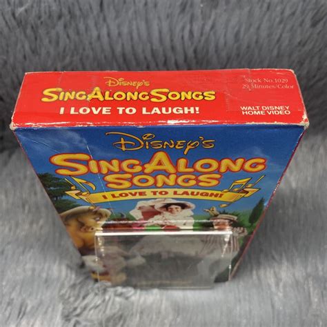 Disneys Sing Along Songs I Love To Laugh Vhs Volume 9 Mary Poppins