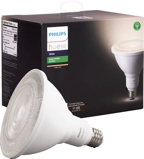 Customer Reviews Philips Outdoor Hue Par 38 Smart Led Bulb White