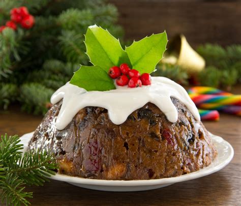 Christmas Pudding A Typical Christmas Dish From England
