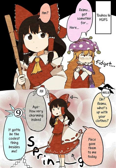 Pin By R Naula On Touhou Picture Book Anime Comics