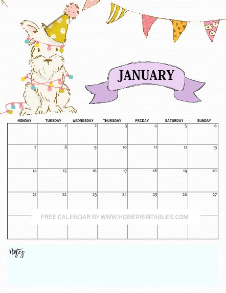 12 January 2019 Printable Calendar Planners Super Fun Designs