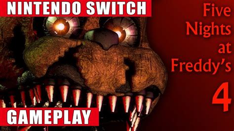 Five Nights At Freddy S 4 Nintendo Switch Gameplay YouTube
