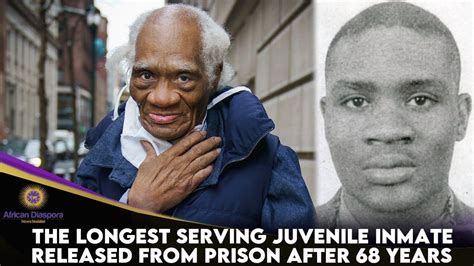 The Longest Serving Juvenile Inmate Released From Prison After 68 Years
