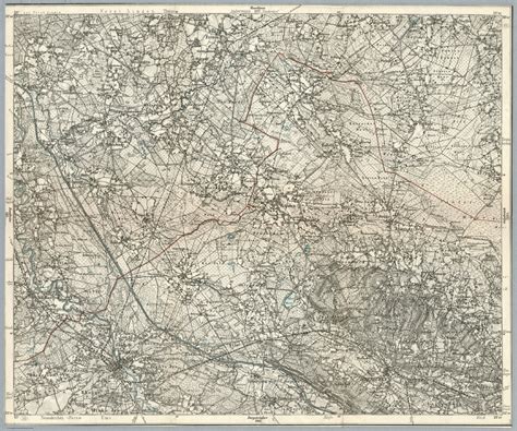 Composite Of Sheet 282 Rheine Karte Des Deutschen Reiches