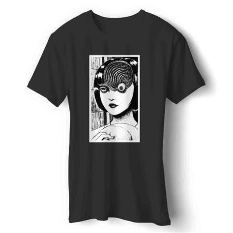 Uzumaki Junji Ito Japanese Horror Manga Womans T Shirt