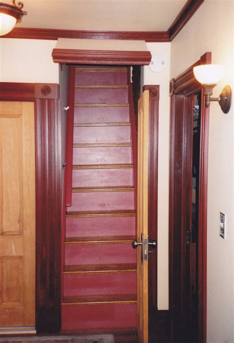 By definition, such ladders are described as stairs for access to the attic or loft. 2nd_fl_hall_attic_door_2.176223858.jpg (1192×1748) | Attic ...