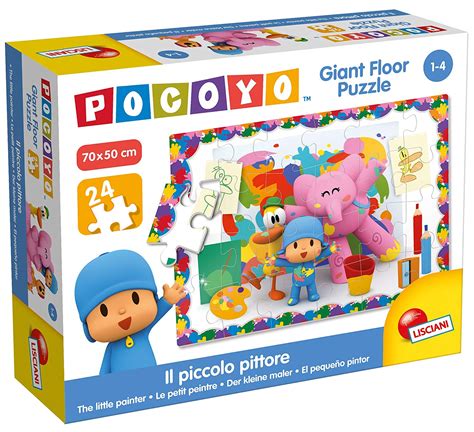Pocoyo 65943 Puzzle The Little Painter Multi Colour One Size Toptoy