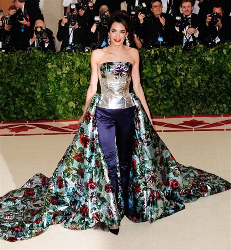 Amal Clooney Met Gala Dress 2018 Popsugar Fashion