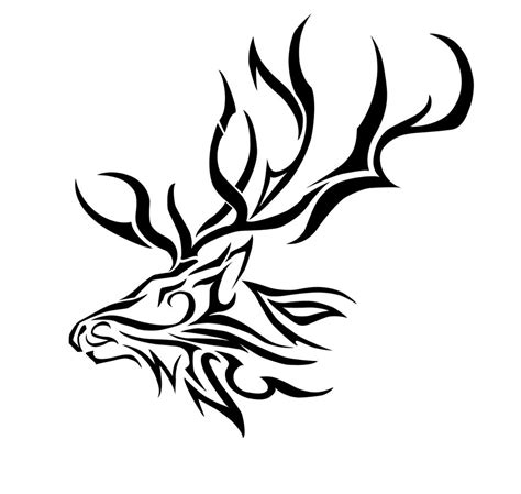 Free Tribal Deer Head Tattoos Download Free Tribal Deer Head Tattoos
